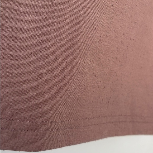 Fresh Clean Threads Pink Mauve Brown Polo Shirt Classic Collar Short Sleeves M - Picture 8 of 14